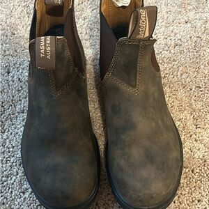 Blundstone Rustic Brown Leather Booties